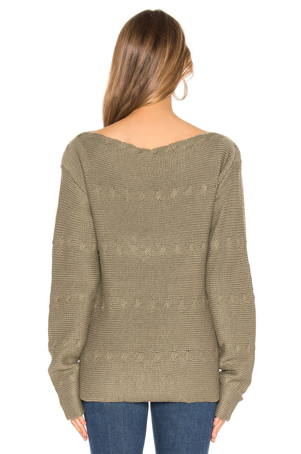 Show Sweater in AGAVE GREEN