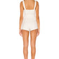 Staycation Romper in WHITE