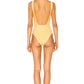 Steph One Piece in YELLOW DOT