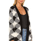 Tanner Duster in BLACK AND IVORY