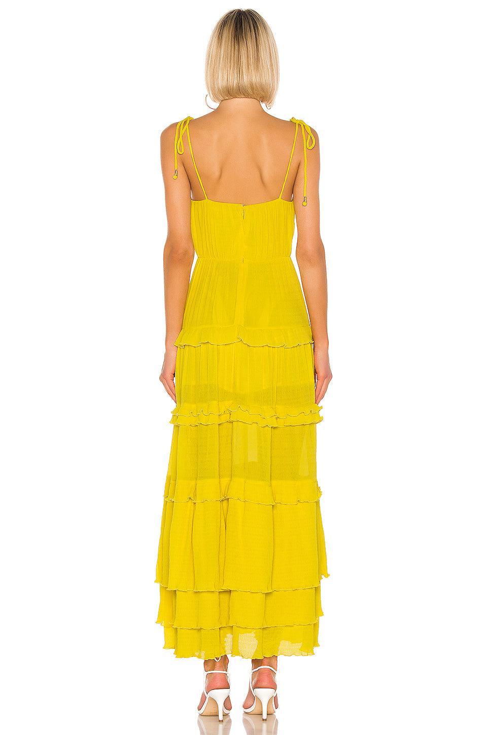 Tinsley Dress in VIBRANT YELLOW