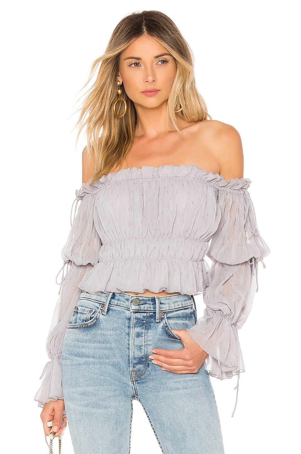 White Sands Top in GREY
