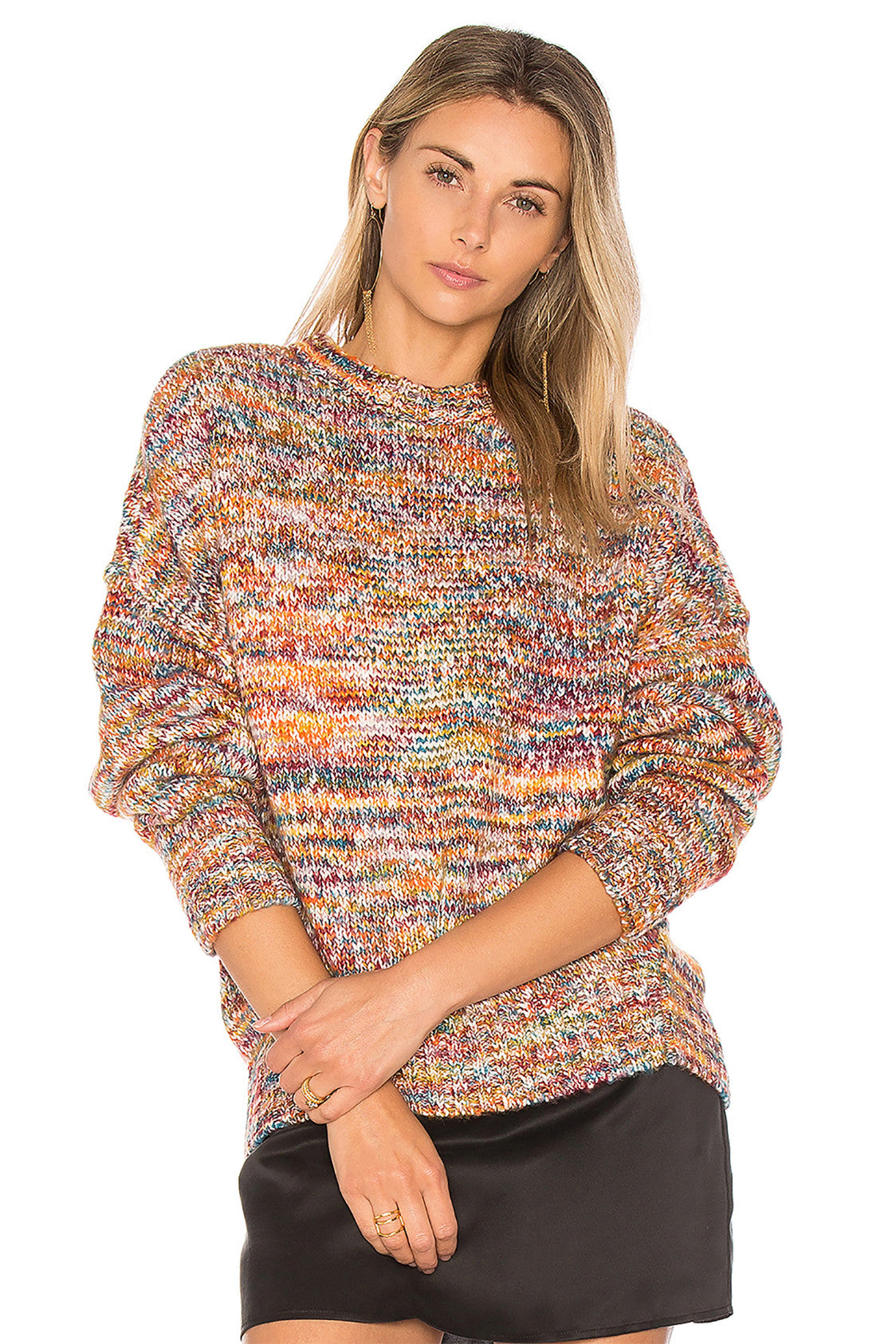 Willoughby Pullover in RAINBOW MULTI