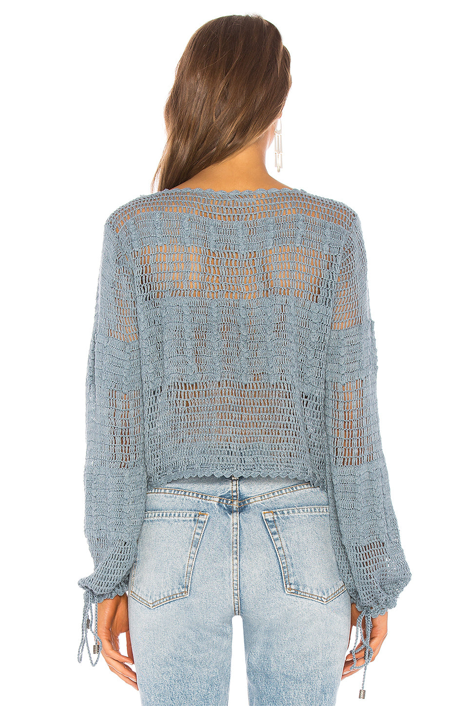 Willow Pullover in BLUE SAGE